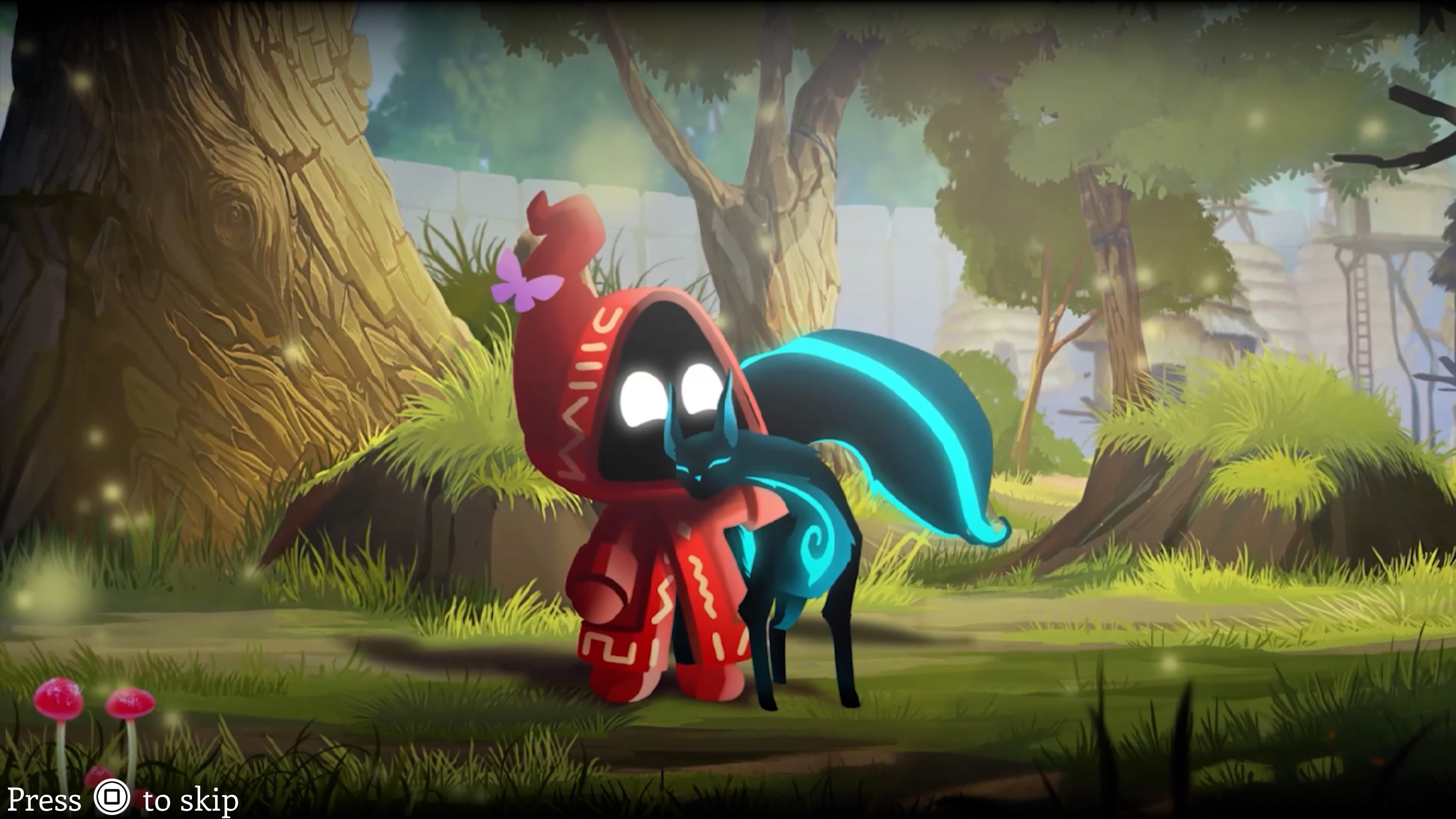 Game screenshot of Sali and Leyrah